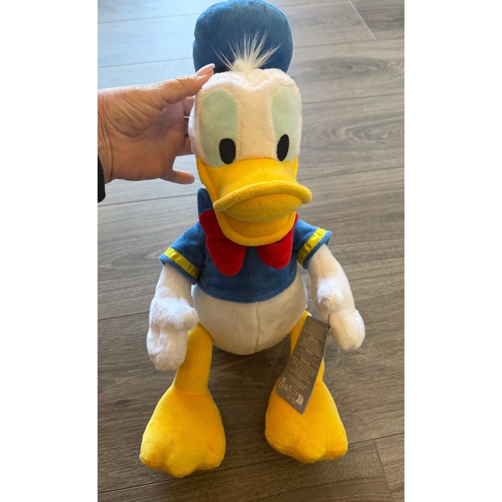 Disney Donald‎ Duck Plush Toy 18" Classic Cartoon Character Stuffed Animal